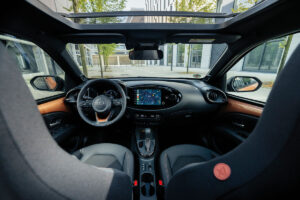 Das Interieur des Aygo X ist modern und stylisch.